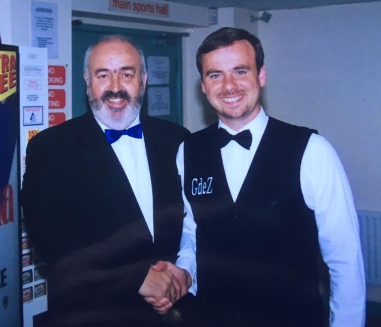 Bill Carne and Darren Morgan